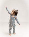 The Little Mover Zip Onesie - Actions Collection