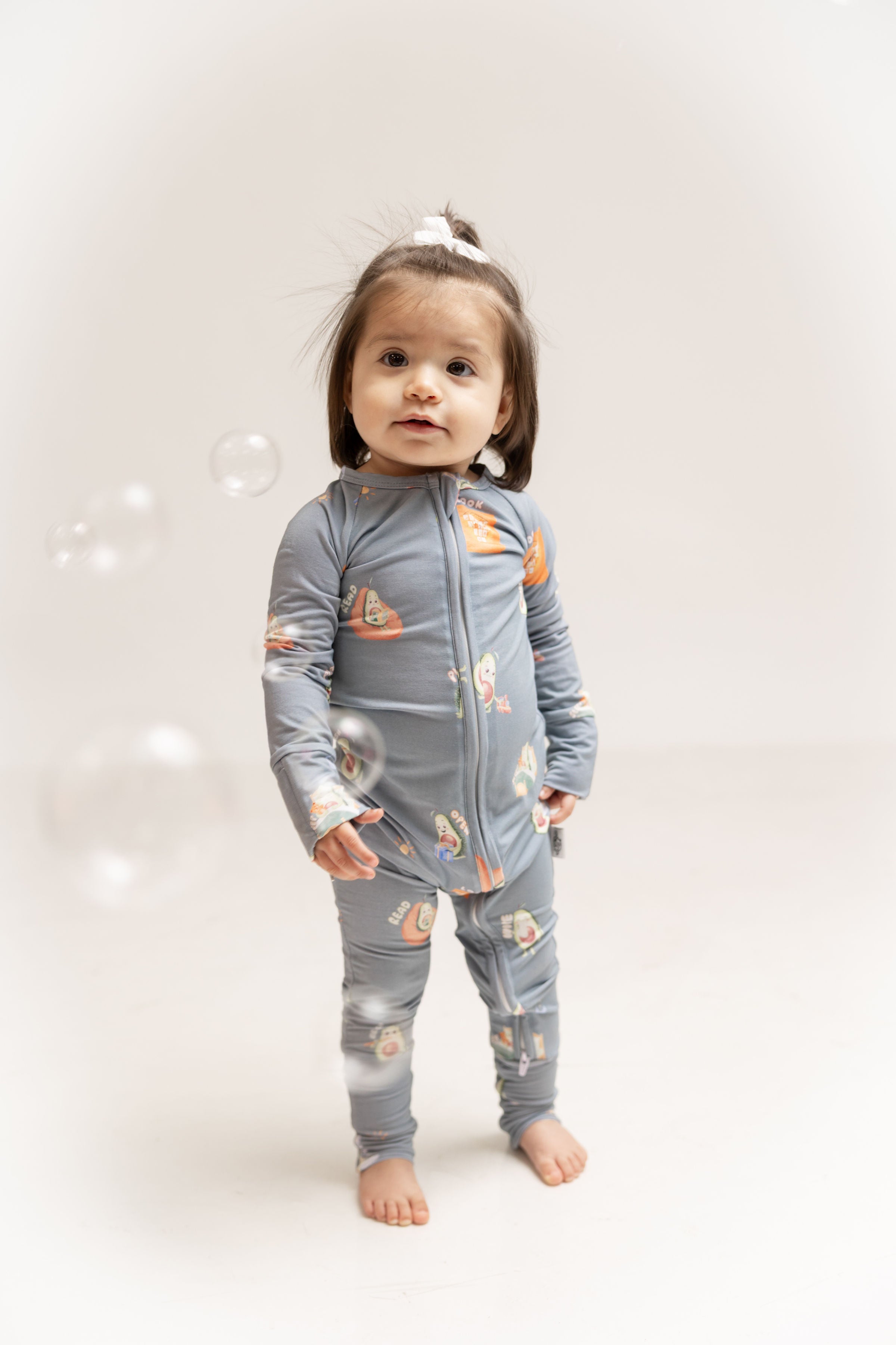 The Little Mover Zip Onesie - Actions Collection – Speechie Bebé