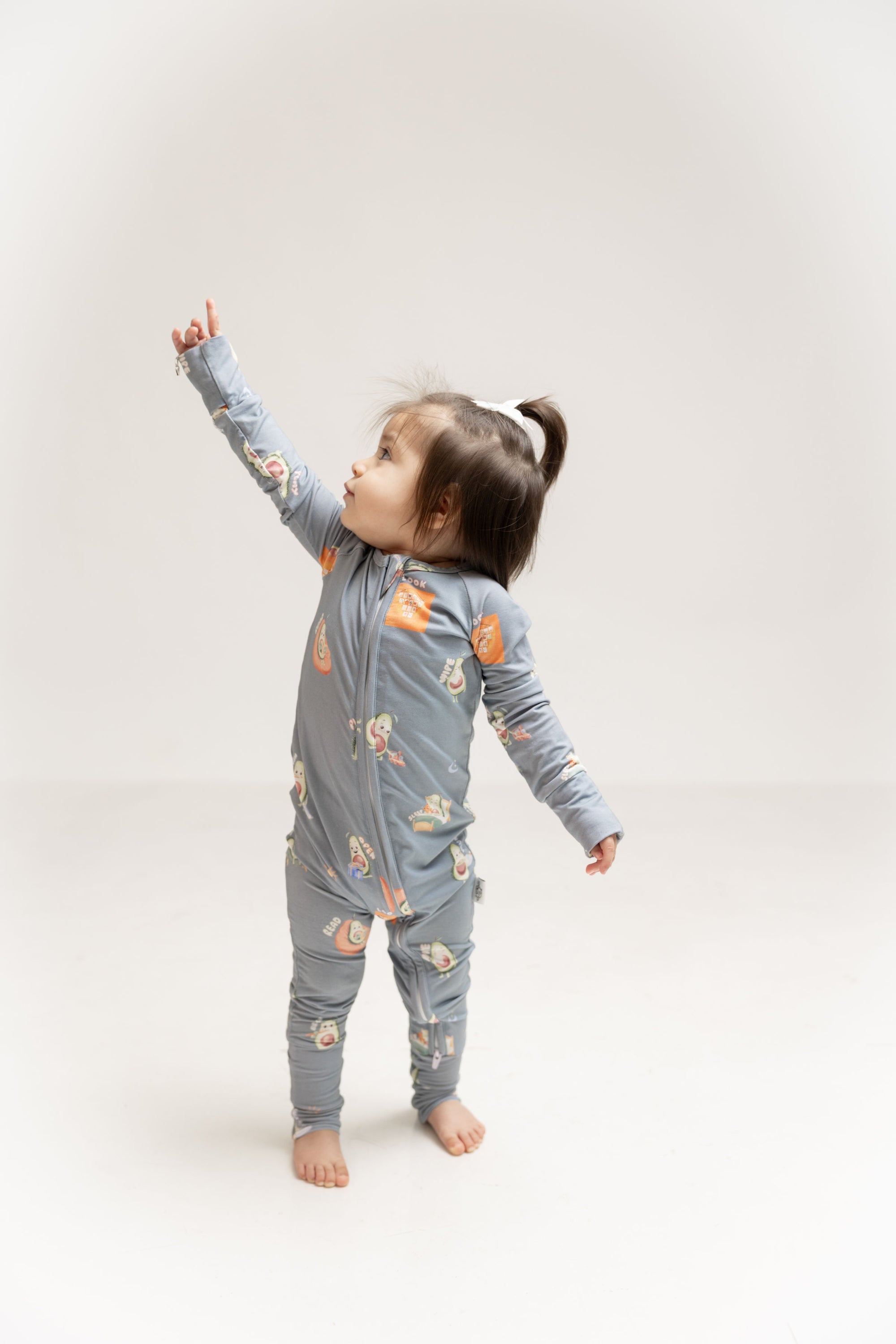 The Little Mover Zip Onesie - Actions Collection